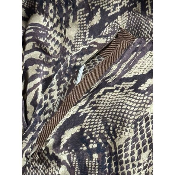 Wilfred 100% silk snake print front slit 2 - Picture 4 of 9